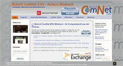 Desktop Screenshot of butsch-comnet.de